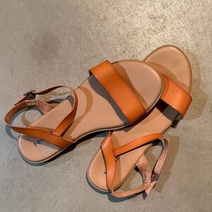 Torrid Cognac Sandals